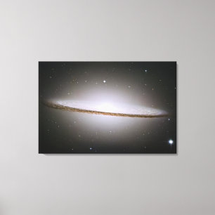 Galaxie du Sombrero Toile Encadrée