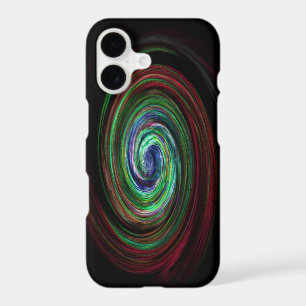 Galaxie tourbillonnante Cool Abstrait Noir