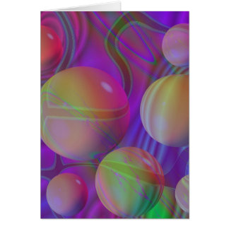 Galaxie violette d'indigo de fractale abstraite