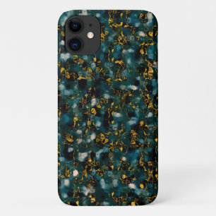 Galaxies Black Blue & Copper iPhone 11 Case