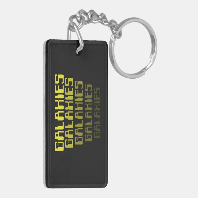 GALAXIES GALAXIES GALAXIES GALAXIES GALAXIES KEYCHAIN (Back Left)