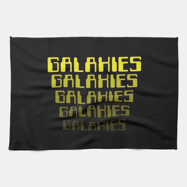 GALAXIES GALAXIES GALAXIES GALAXIES GALAXIES KITCHEN TOWEL (Horizontal)