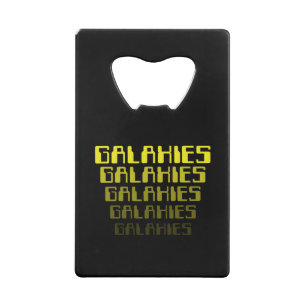 GALAXIES GALAXIES GALAXIES GALAXIES GALAXIES WALLET BOTTLE OPENER