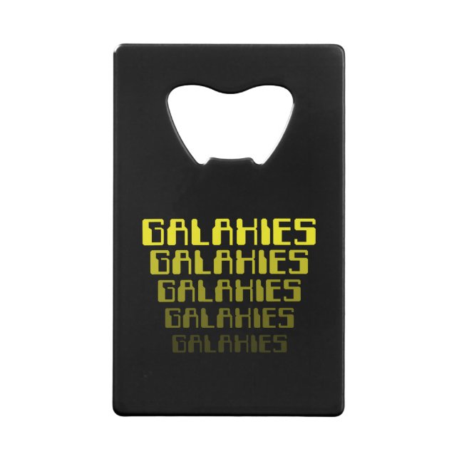 GALAXIES GALAXIES GALAXIES GALAXIES GALAXIES WALLET BOTTLE OPENER (Back)