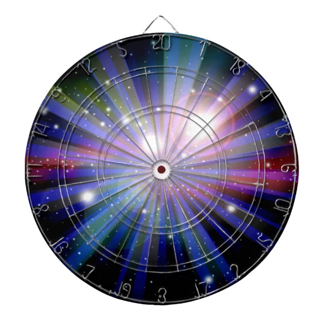 Galaxy abstract 5 dartboard (Front)