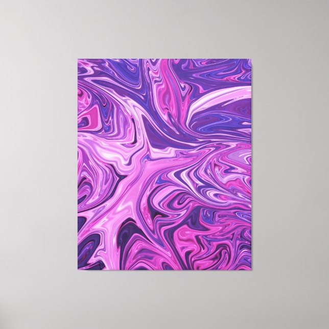 Galaxy Abstract Colourful Painting | Best abstract Canvas Print (Front)