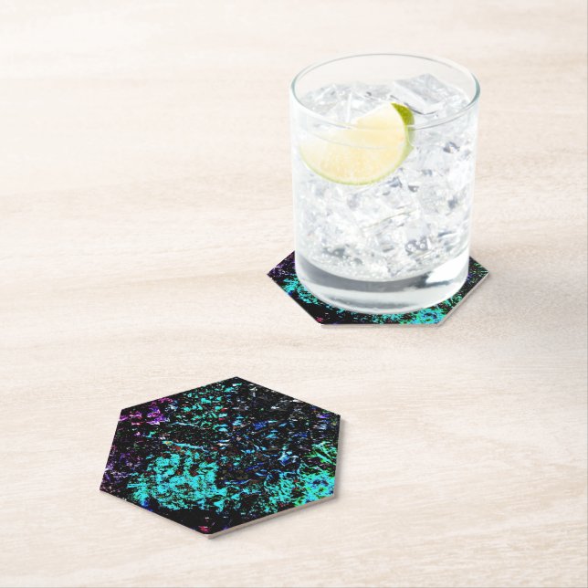 Galaxy abstract Paper Coaster,Dark texture bold  Coaster (Insitu)