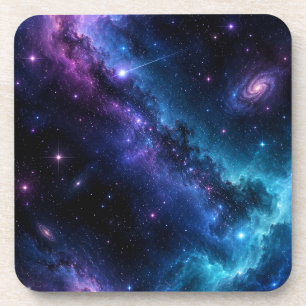 Galaxy Aesthetic Coaster   Hard plastic coaster