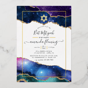 Galaxy Agate Bat Mitzvah 
