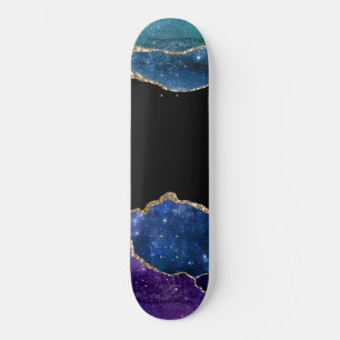 Galaxy Agate Series Design 10  Skateboard