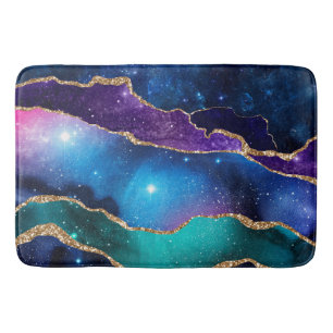 Galaxy Agate Series Design 13 Bath Mat