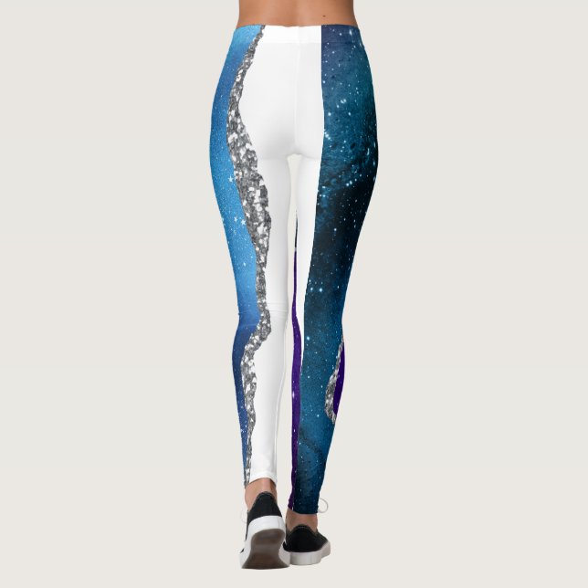 Galaxy Agate Series Design 16 Leggings (Dos)