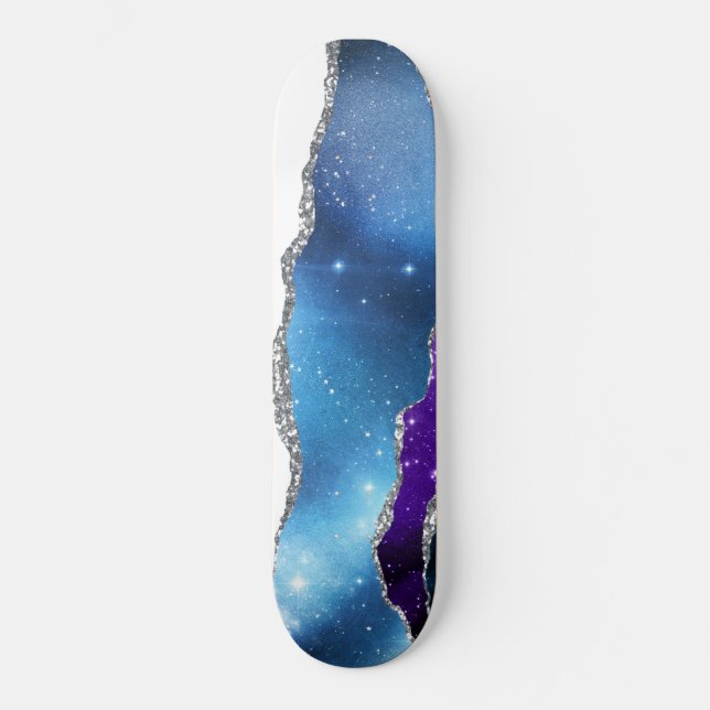 Galaxy Agate Series Design 16 Skateboard (Recto)