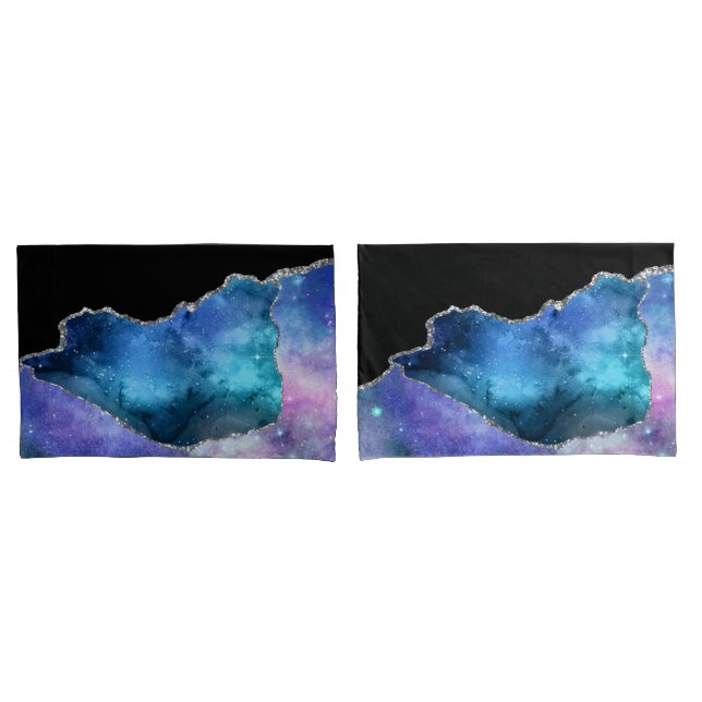 Galaxy Agate Series Design 17  Pillowcase (Front-Set)