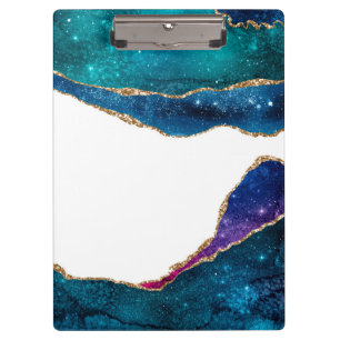 Galaxy Agate Series Design 3 Clipboard