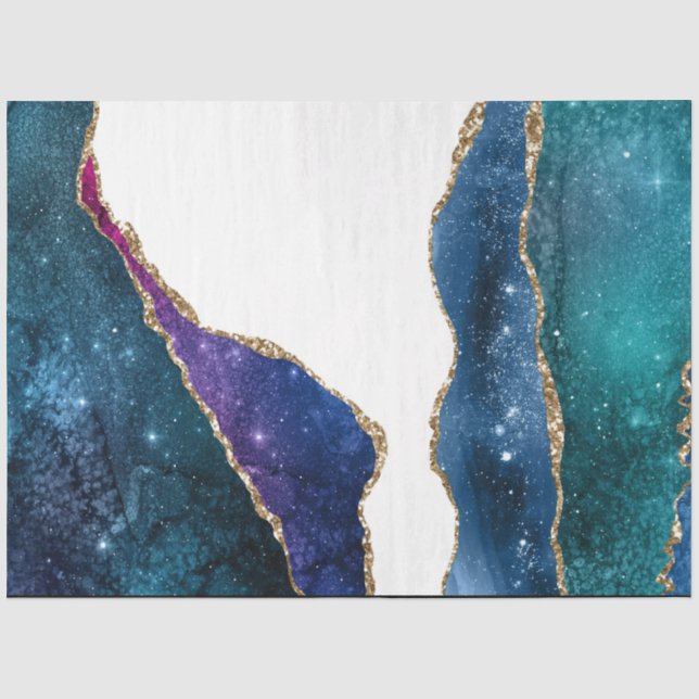 Galaxy Agate Series Design 3 Tissue Paper (Front)