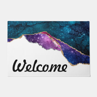 Galaxy Agate Series Design 6 Doormat