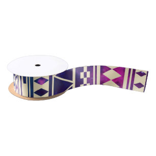 Galaxy andes aztec satin ribbon