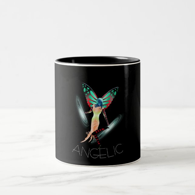 Galaxy Angel Space Two-Tone Coffee Mug (Center)