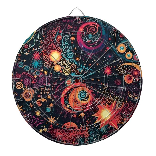 Galaxy Art Dartboard (Front)