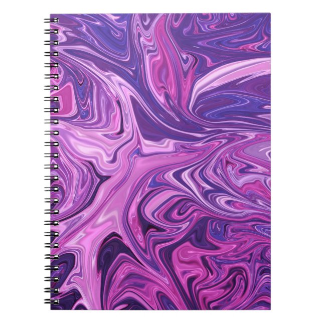 Galaxy art pattern notebook (Front)