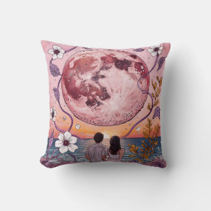 "Galaxy Art Throw Pillow   Cosmic Nebula Design