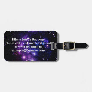 Galaxy Baggage Tag For teens.
