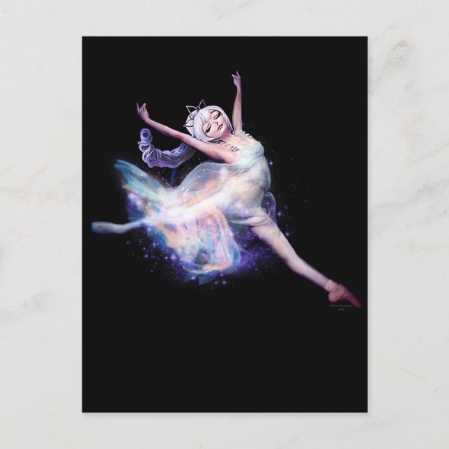 Galaxy Ballet Postcard (Front)