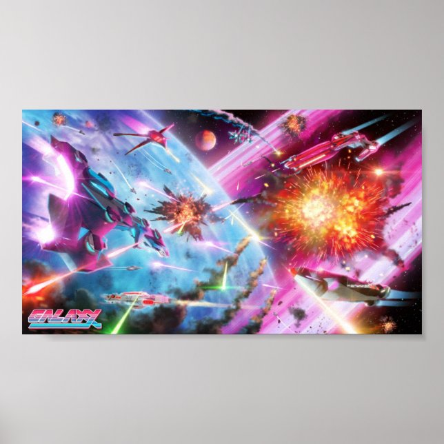 Galaxy Battle Poster (Front)