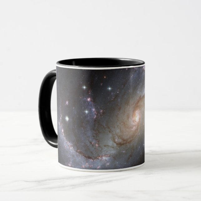 Galaxy Black Mug (Front Left)