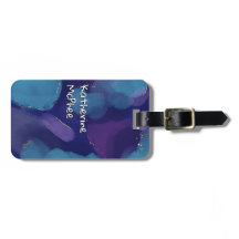 Galaxy blue pink purple watercolor glitter brush