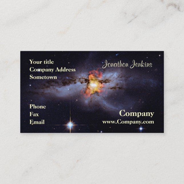 Galaxy Business Card (Front)