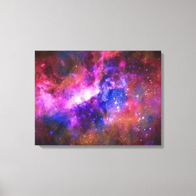 galaxy canvas print (Front)
