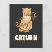 Galaxy Cat Astronaut Saturn Planet Space Kitten