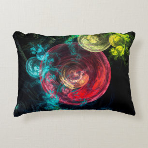 Galaxy Circles Accent Pillow
