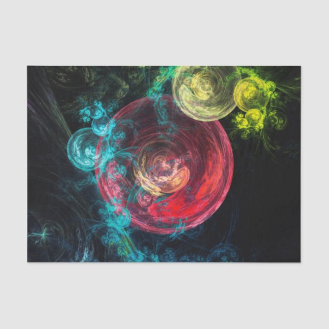 Galaxy Circles Tissue Paper (Front)