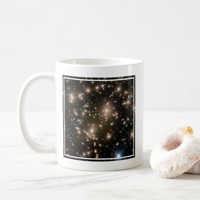 Galaxy Cluster Abell 370 Coffee Mug (With Donut)