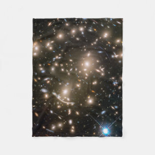 Galaxy Cluster Abell 370 Fleece Blanket