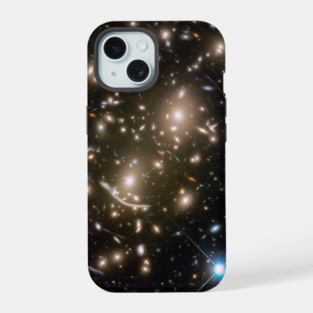 Galaxy Cluster Abell 370 iPhone 15 Case (Back)