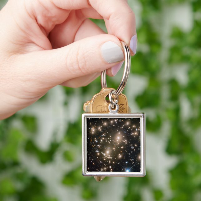 Galaxy Cluster Abell 370 Keychain (Hand)