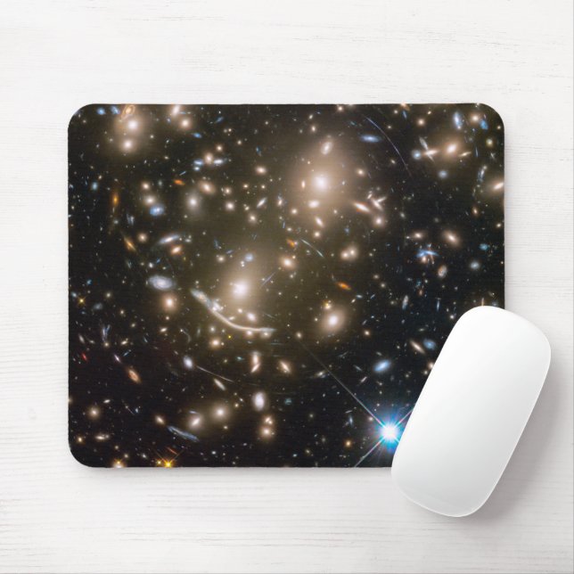Galaxy Cluster Abell 370 Mouse Pad (With Mouse)