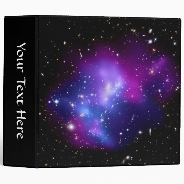 Galaxy Cluster MACS J0717 (Hubble Telescope) Binder (Front/Spine)
