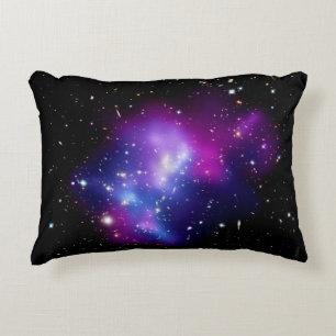 Galaxy Cluster MACS J0717 Outer Space Photo Accent Pillow
