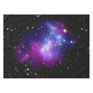 Galaxy Cluster MACS J0717 Outer Space Photo Tablecloth