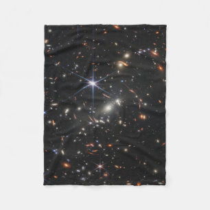 Galaxy Cluster Smacs 0723. Fleece Blanket