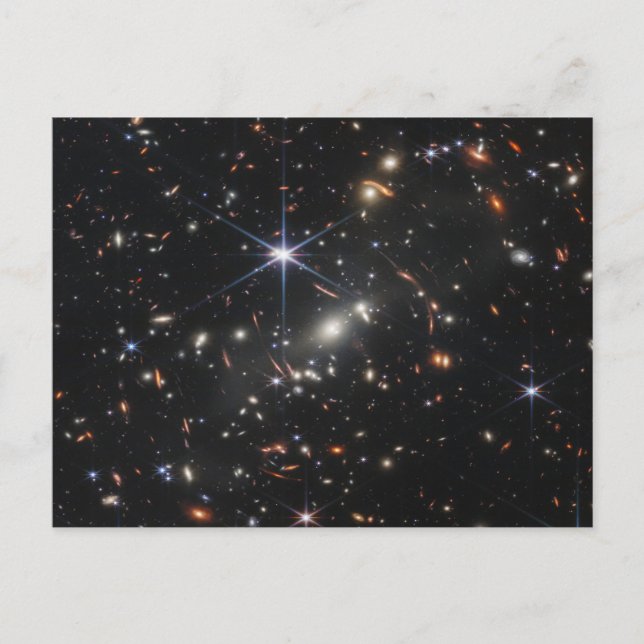 Galaxy Cluster Smacs 0723. Postcard (Front)