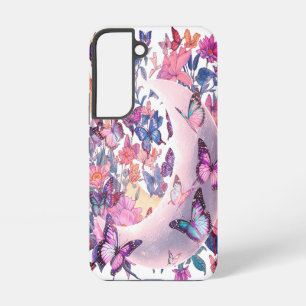 Galaxy Coque Samsung cosmique - Housse esthétique ciel de