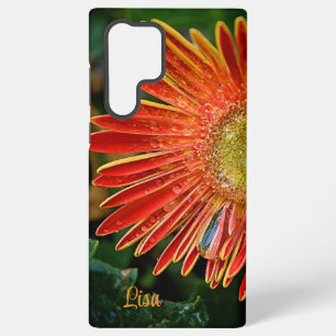 Galaxy Coque Samsung personnalisé - Orange Gerbera Daisy