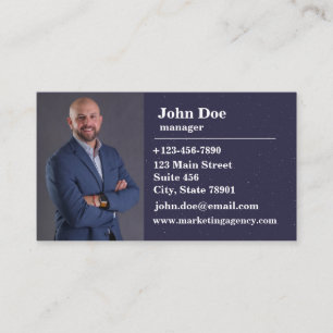 galaxy design vendeur carte de visite