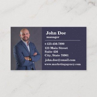 galaxy design vendeur carte de visite